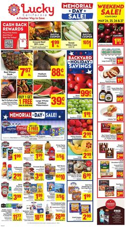 Weekly ad Lucky Supermarkets 06/26/2024 - 07/02/2024