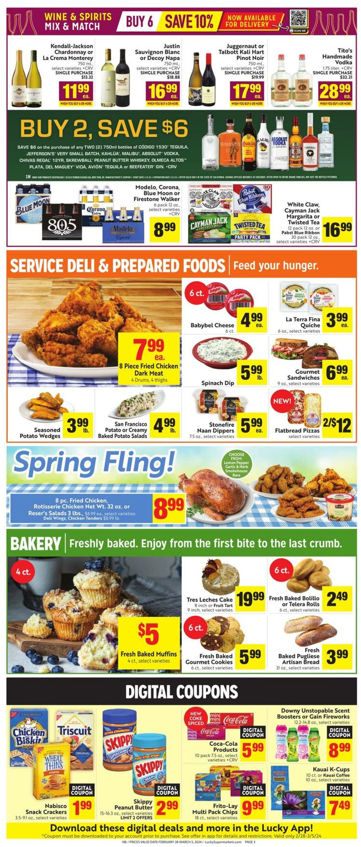Weekly ad Lucky Supermarkets 02/28/2024 - 03/05/2024