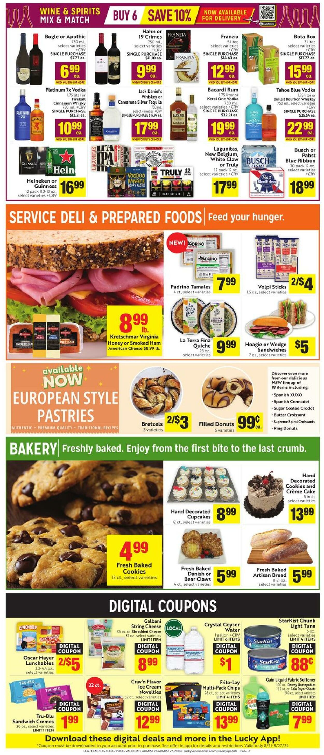 Weekly ad Lucky Supermarkets 08/21/2024 - 08/27/2024