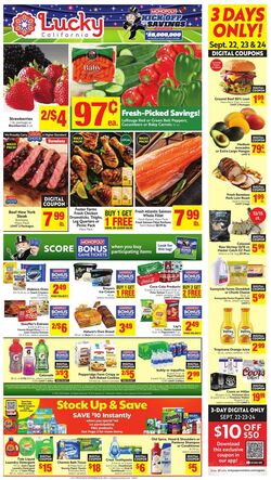 Weekly ad Lucky Supermarkets 09/20/2023 - 09/26/2023