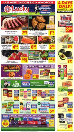 Weekly ad Lucky Supermarkets 10/25/2023 - 10/31/2023