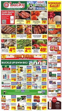 Weekly ad Lucky Supermarkets 08/14/2024 - 08/20/2024