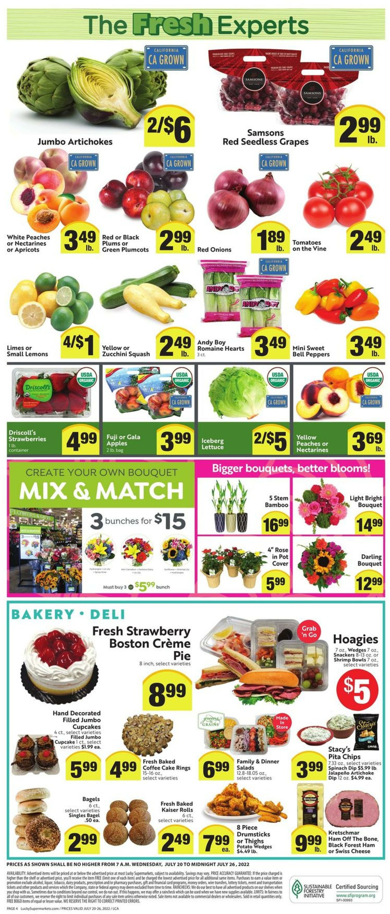 Weekly ad Lucky Supermarkets 07/20/2022 - 07/26/2022