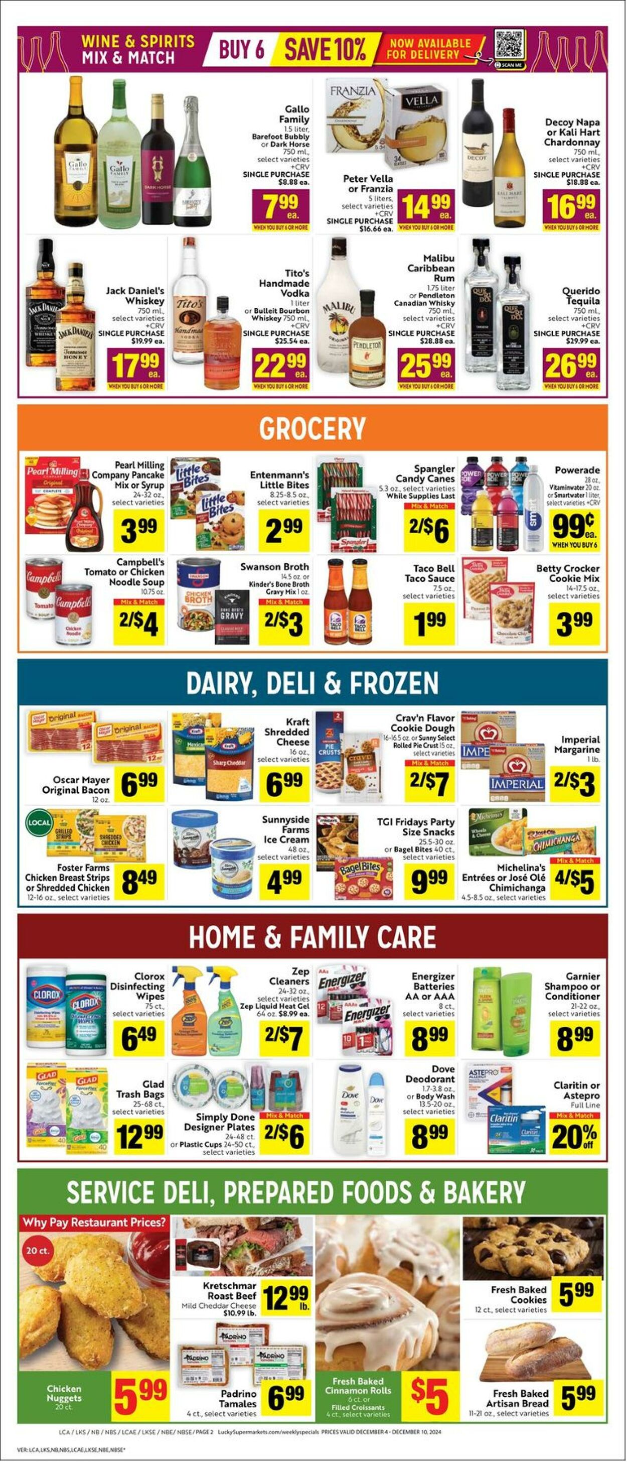 Weekly ad Lucky Supermarkets 12/04/2024 - 12/10/2024