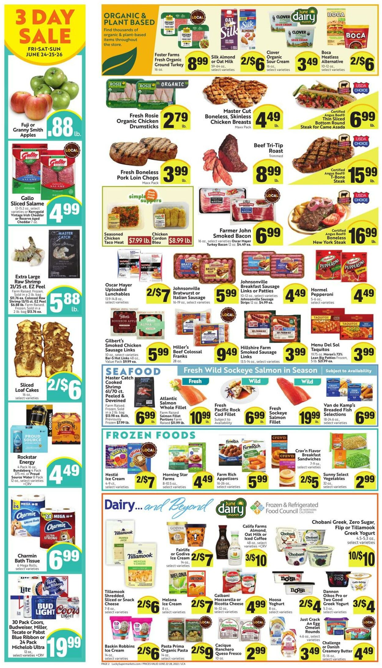 Weekly ad Lucky Supermarkets 06/22/2022 - 06/28/2022