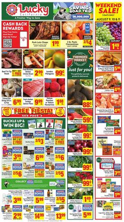 Weekly ad Lucky Supermarkets 07/10/2024 - 08/06/2024