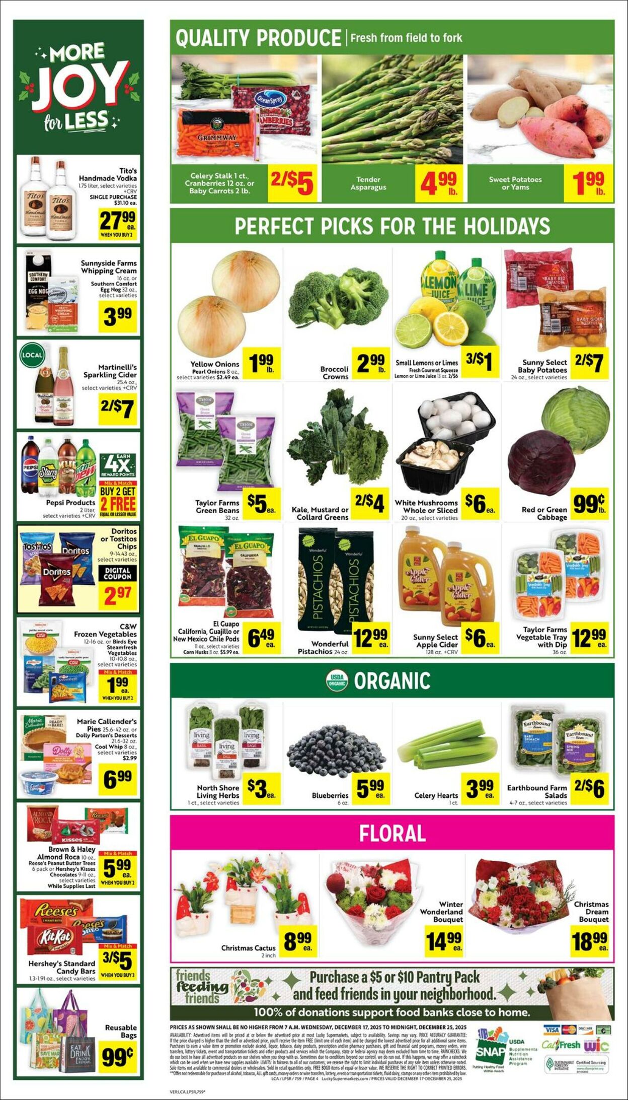 Weekly ad Lucky Supermarkets 12/17/2025 - 12/25/2025