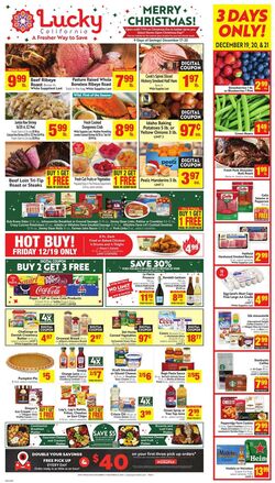 Weekly ad Lucky Supermarkets 12/17/2025 - 12/25/2025