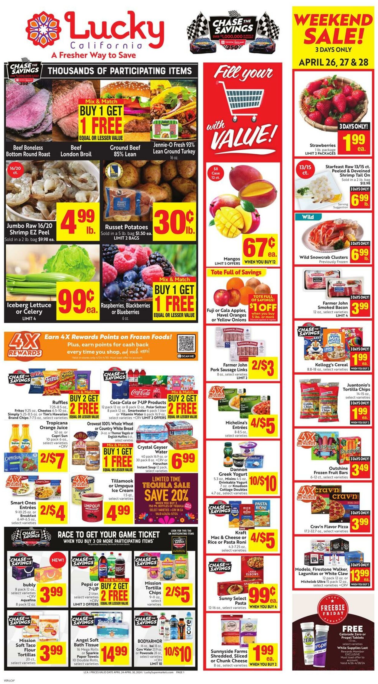 Lucky Supermarkets Promotional weekly ads