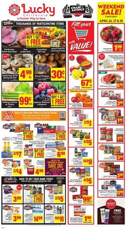 Weekly ad Lucky Supermarkets 04/20/2022 - 04/26/2022