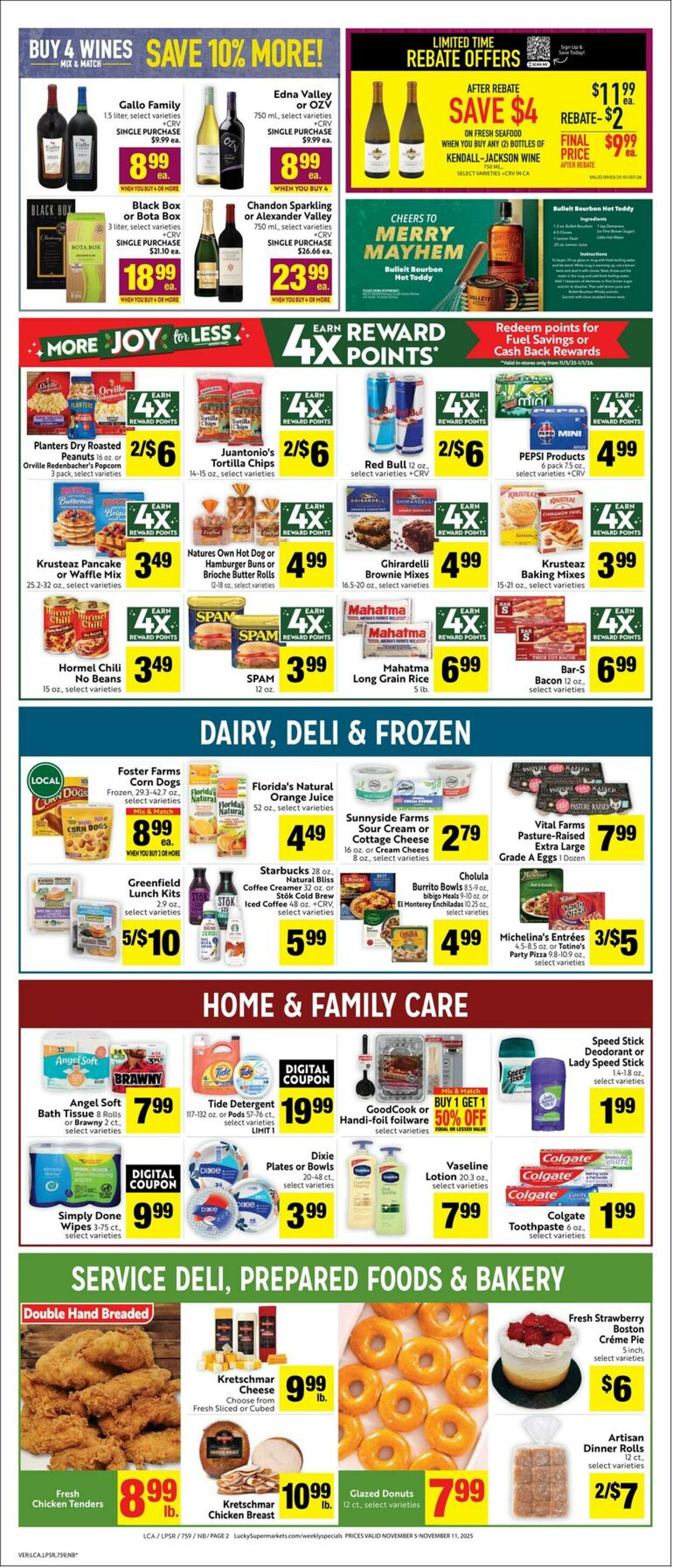 Weekly ad Lucky Supermarkets 11/05/2025 - 11/11/2025