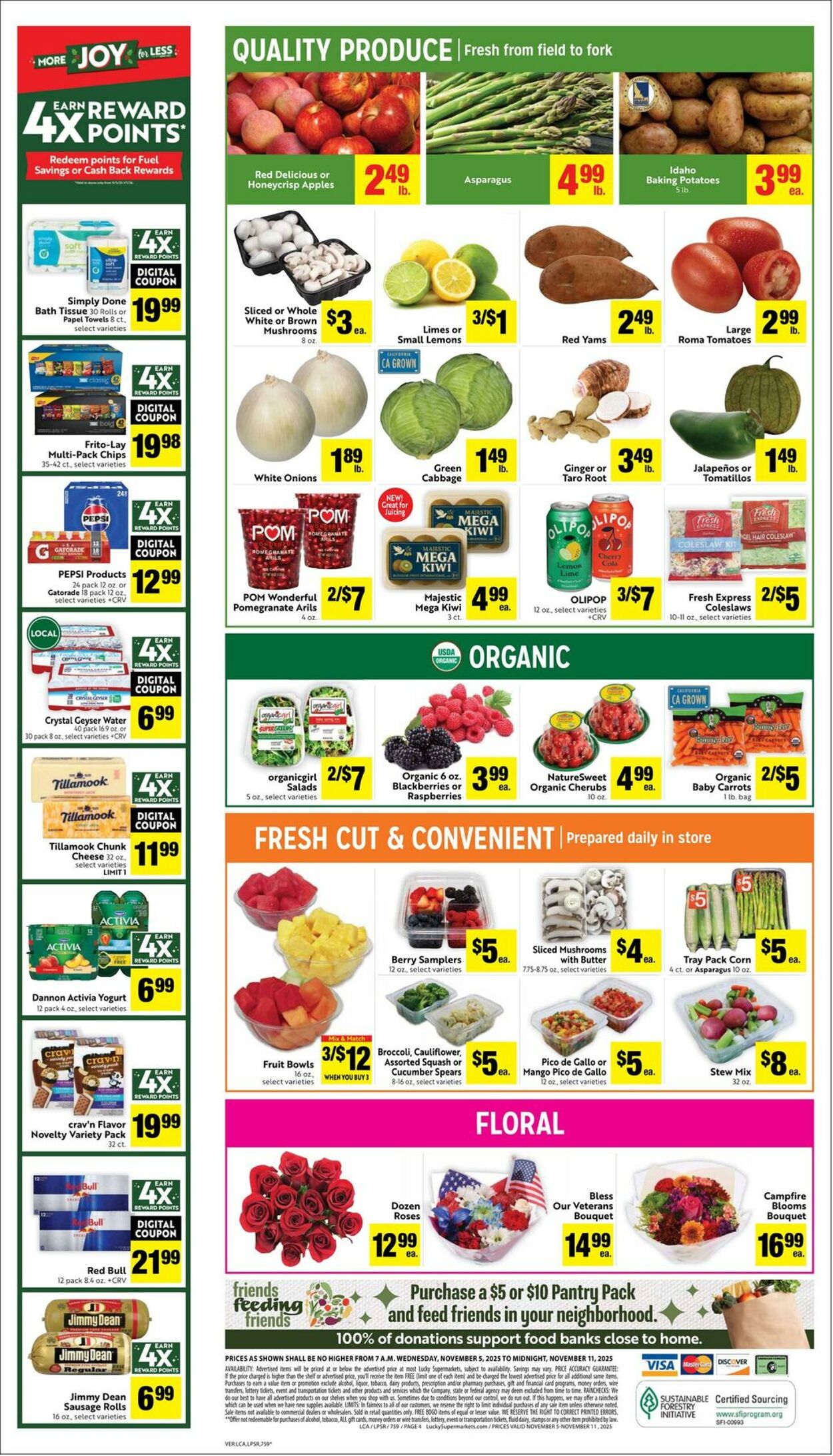 Weekly ad Lucky Supermarkets 11/05/2025 - 11/11/2025