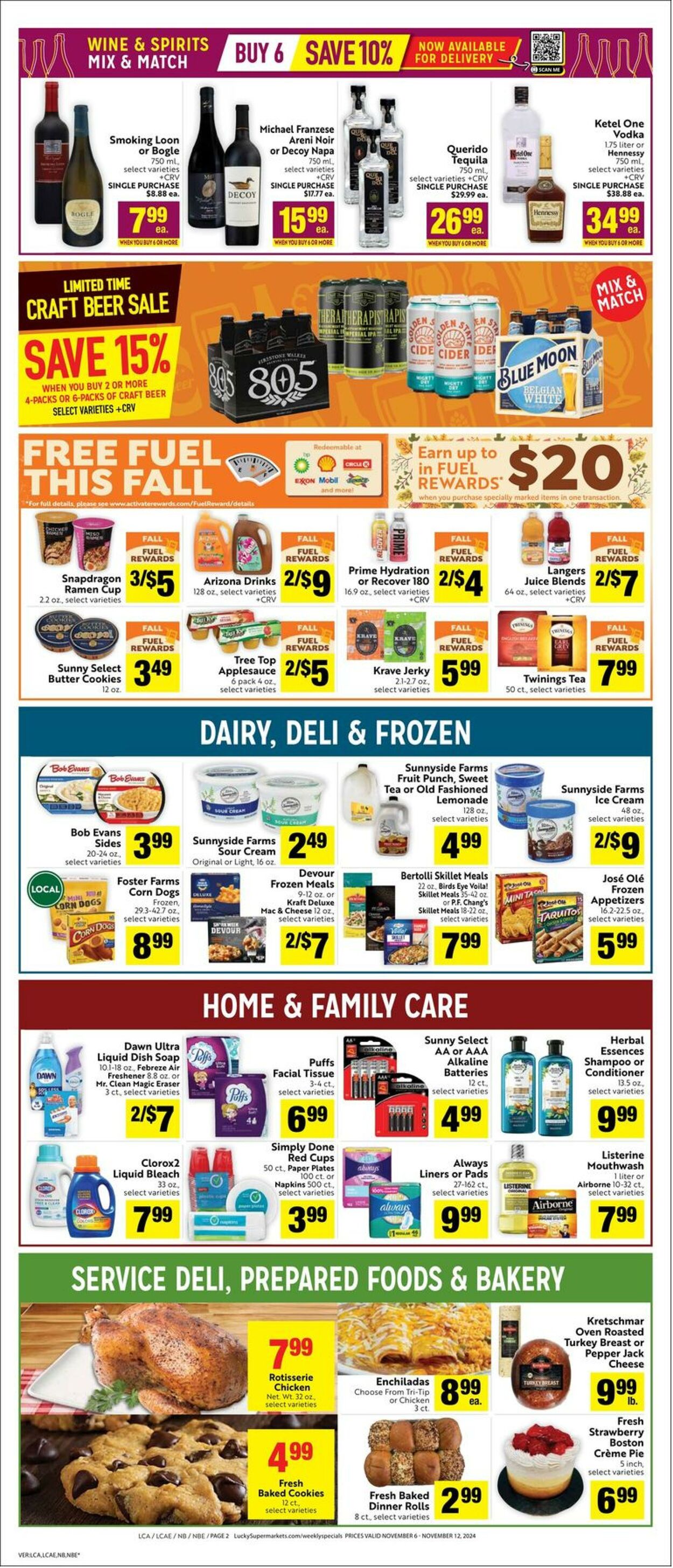 Weekly ad Lucky Supermarkets 11/06/2024 - 11/12/2024