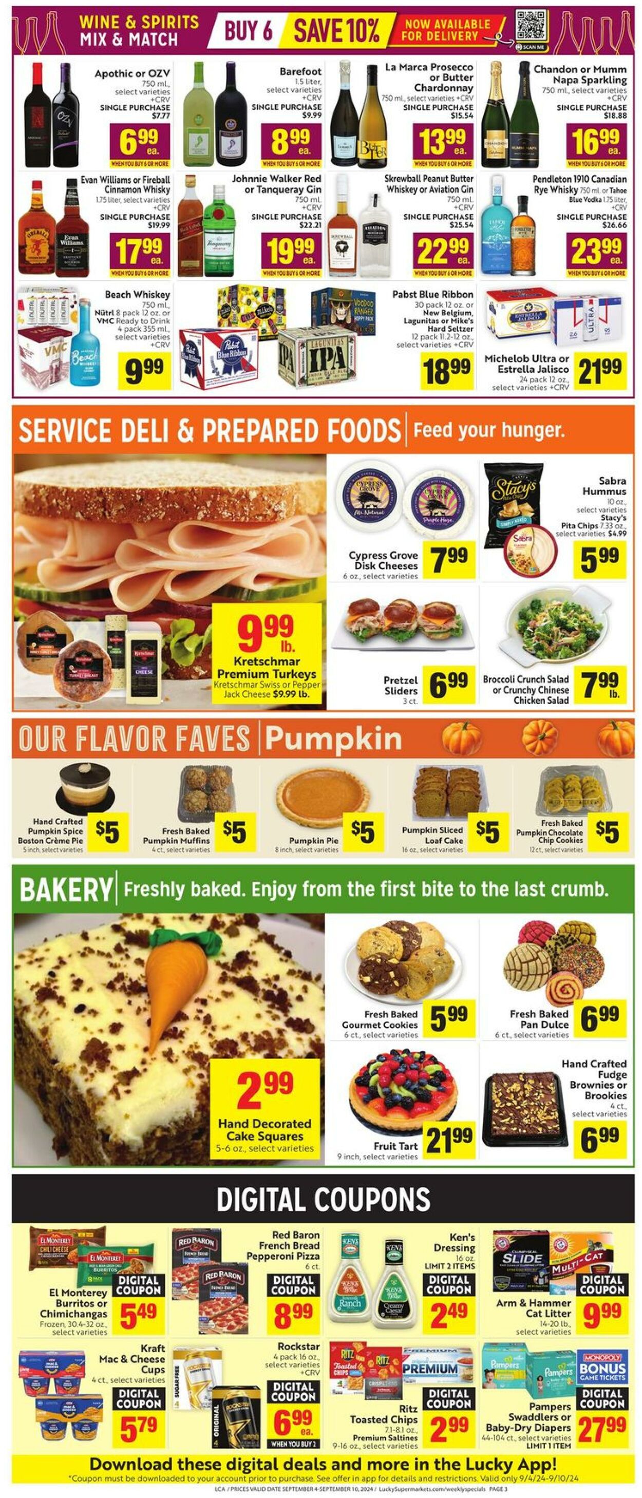 Weekly ad Lucky Supermarkets 09/04/2024 - 09/10/2024