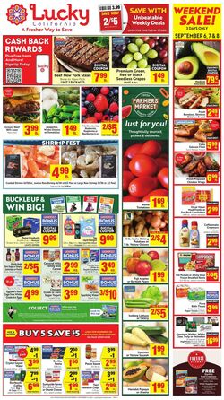 Weekly ad Lucky Supermarkets 09/25/2024 - 10/01/2024