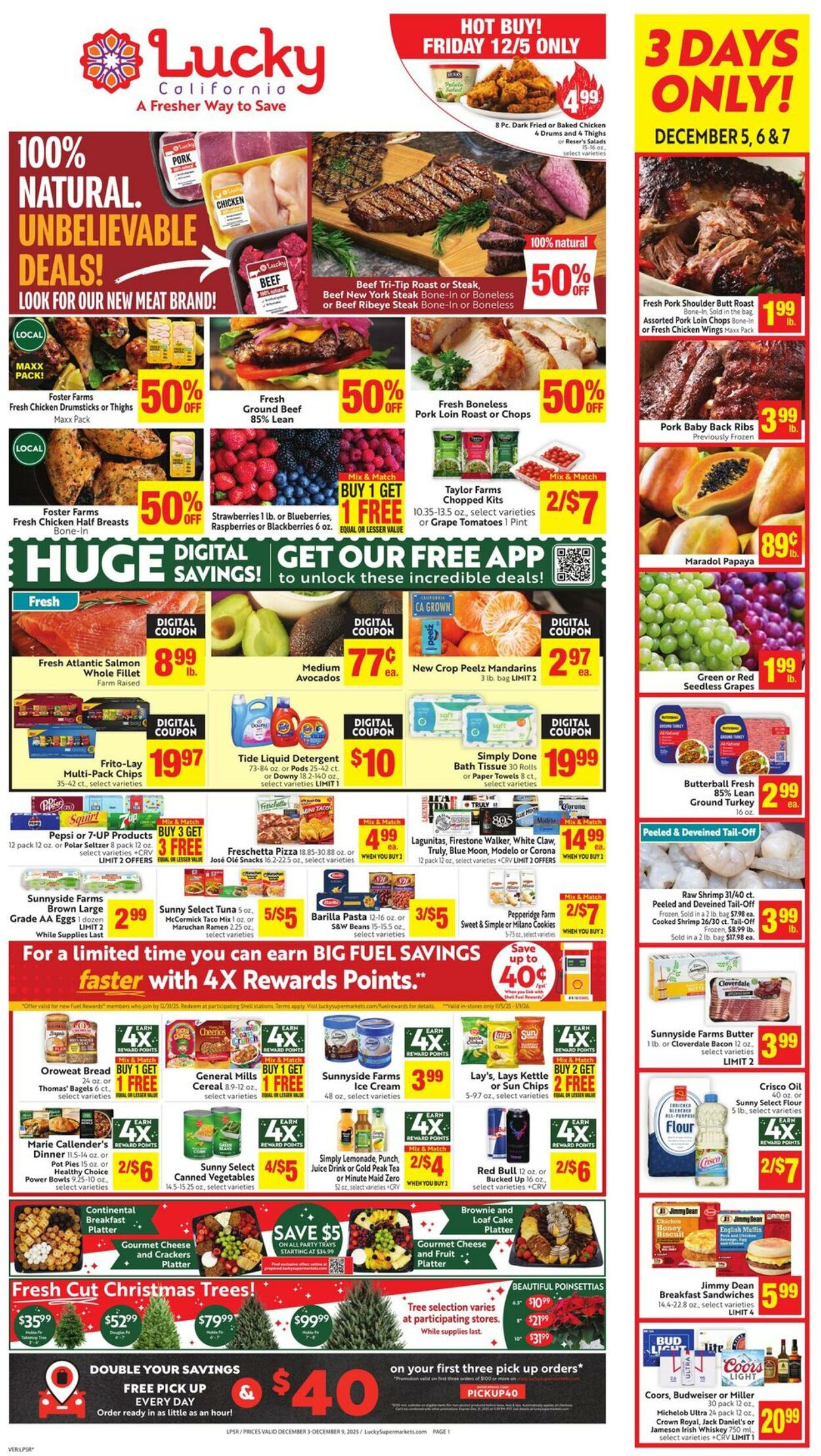 Weekly ad Lucky Supermarkets 12/03/2025 - 12/09/2025