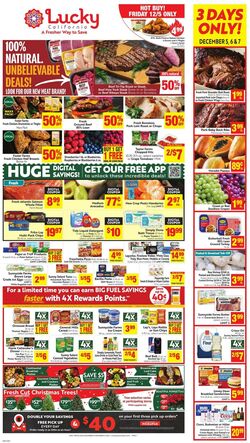 Weekly ad Lucky Supermarkets 12/03/2025 - 01/01/2026
