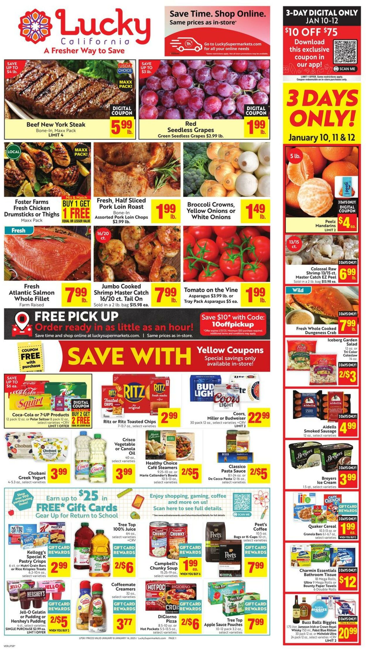 Lucky Supermarkets Promotional weekly ads