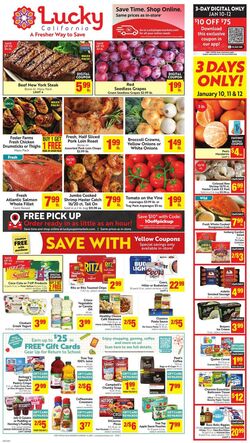 Weekly ad Lucky Supermarkets 01/08/2025 - 01/14/2025