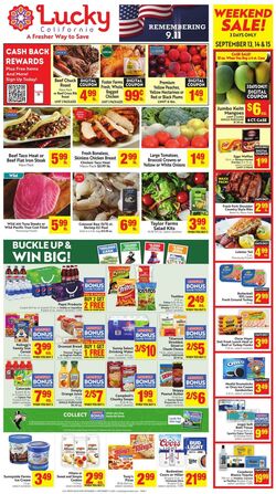 Weekly ad Lucky Supermarkets 09/04/2024 - 09/10/2024