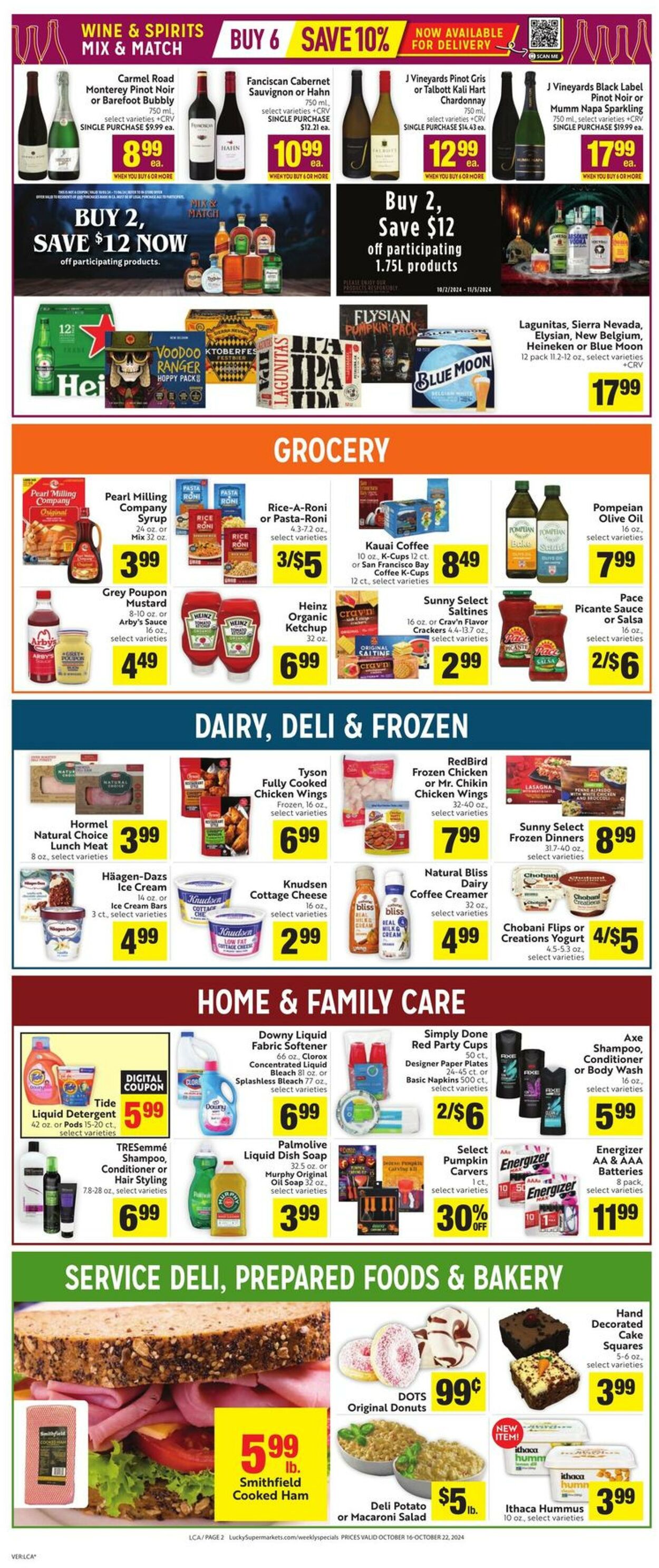 Weekly ad Lucky Supermarkets 10/16/2024 - 10/22/2024