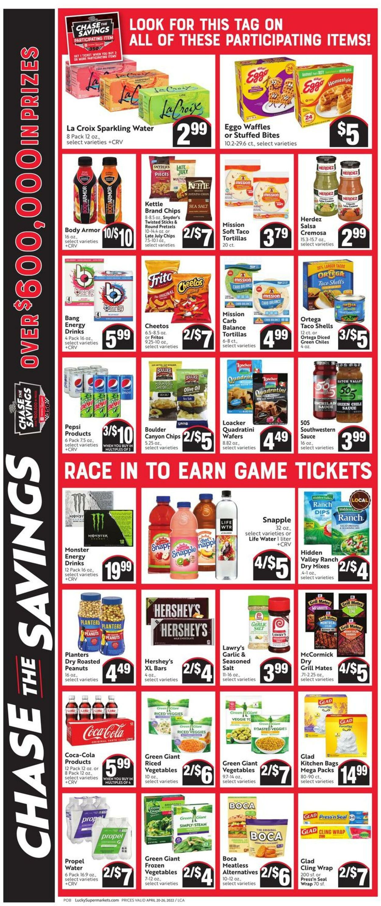 Weekly ad Lucky Supermarkets 04/20/2022 - 04/26/2022