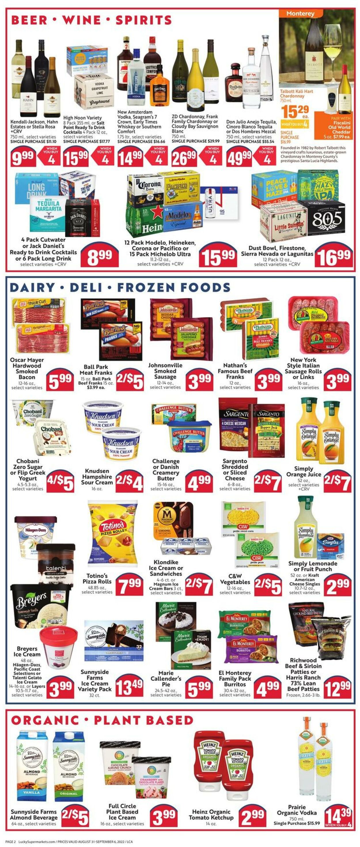 Weekly ad Lucky Supermarkets 08/31/2022 - 09/06/2022