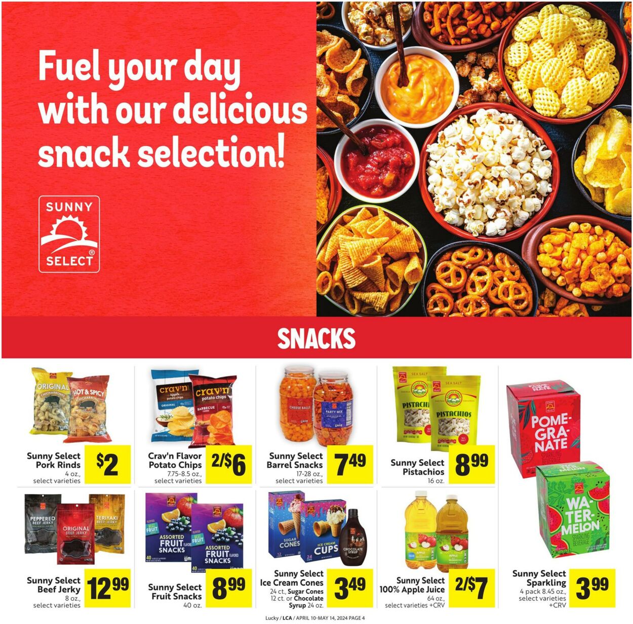 Weekly ad Lucky Supermarkets 04/10/2024 - 05/14/2024