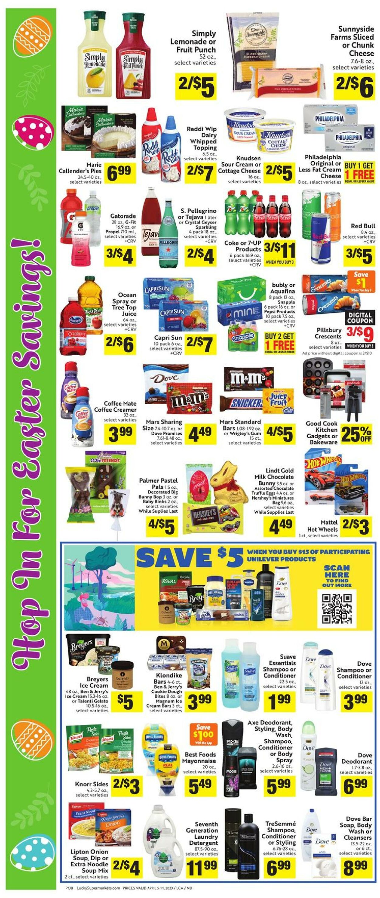 Weekly ad Lucky Supermarkets 04/05/2023 - 04/11/2023