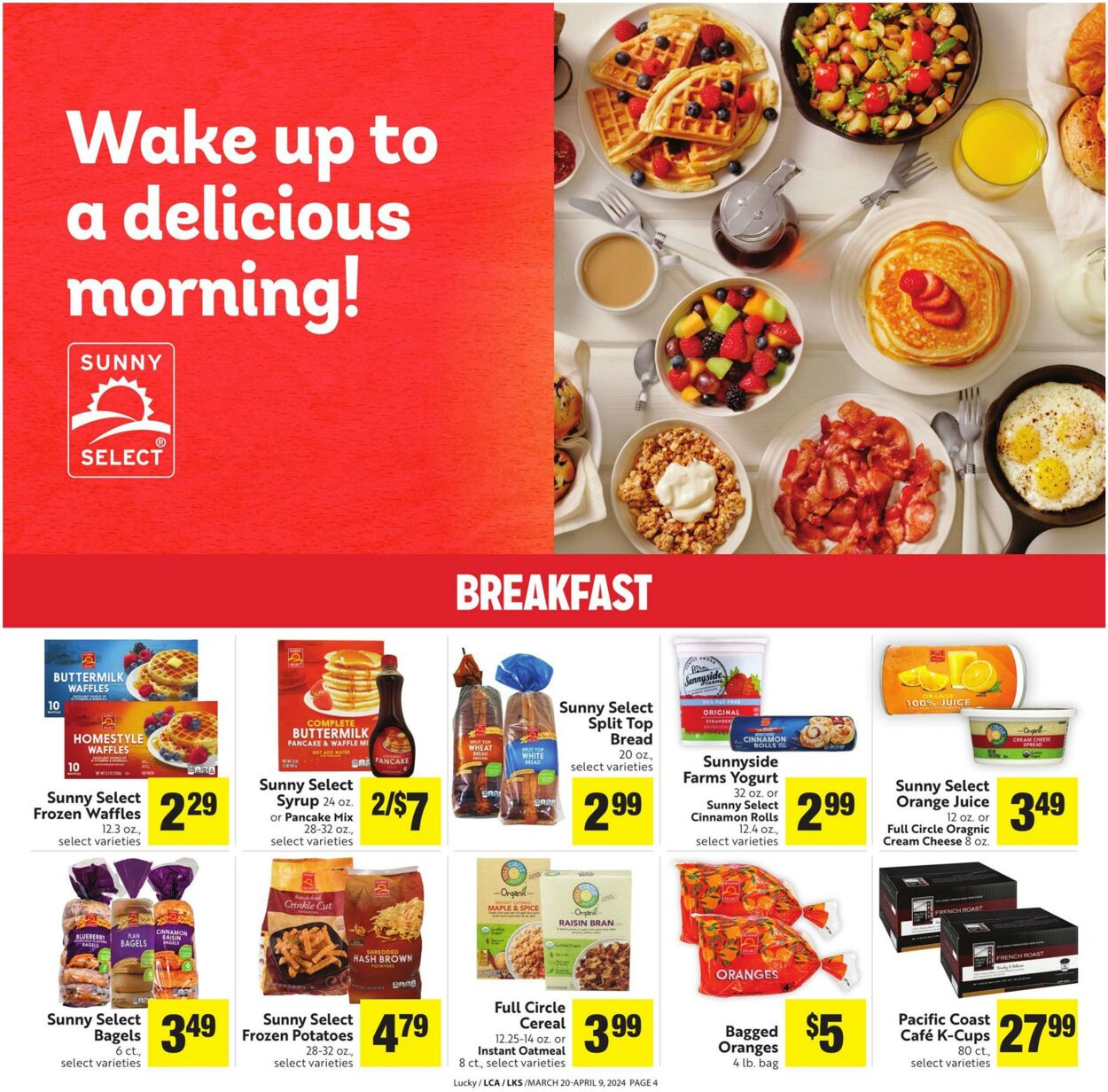 Weekly ad Lucky Supermarkets 03/20/2024 - 04/09/2024