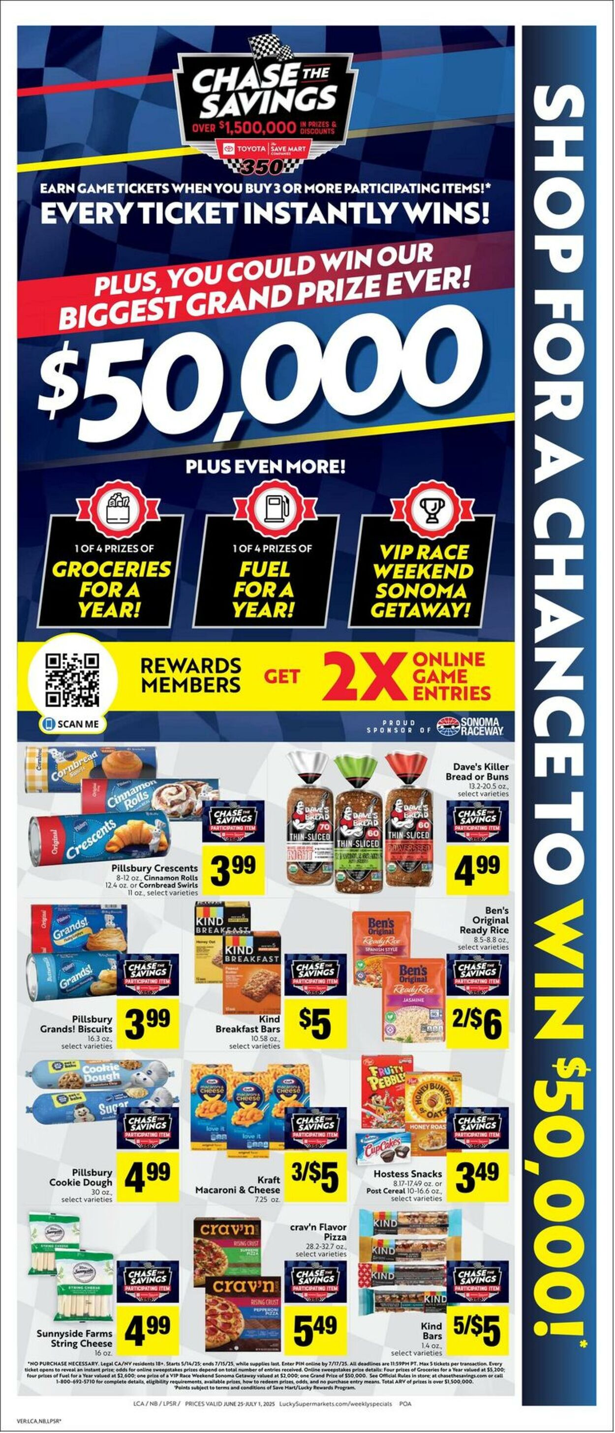 Weekly ad Lucky Supermarkets 06/25/2025 - 07/01/2025