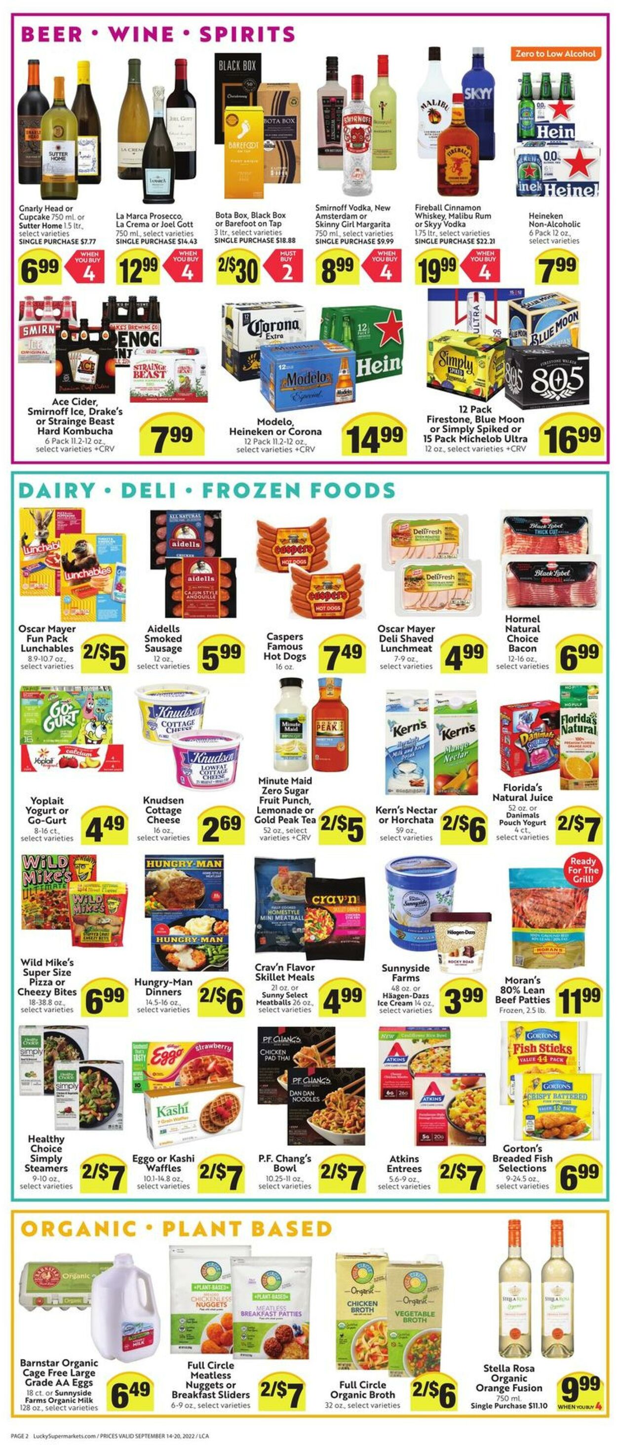 Weekly ad Lucky Supermarkets 09/14/2022 - 09/20/2022