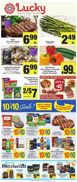 Weekly ad Lucky Supermarkets 09/14/2022-09/20/2022