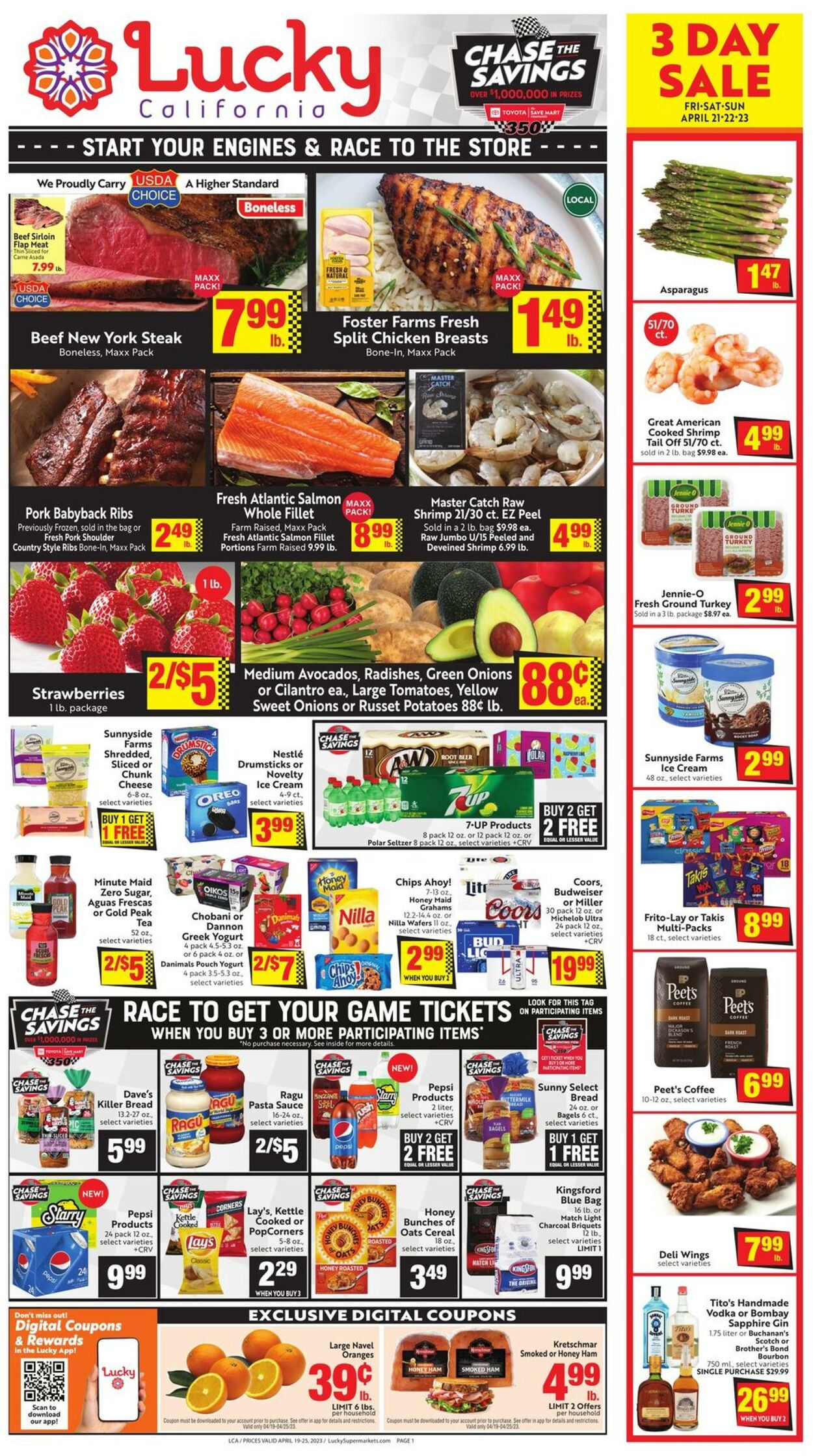 Weekly ad Lucky Supermarkets 04/19/2023 - 04/25/2023