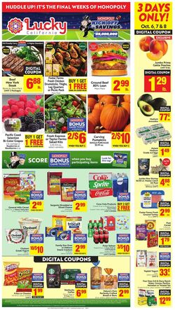 Weekly ad Lucky Supermarkets 10/04/2023 - 10/10/2023