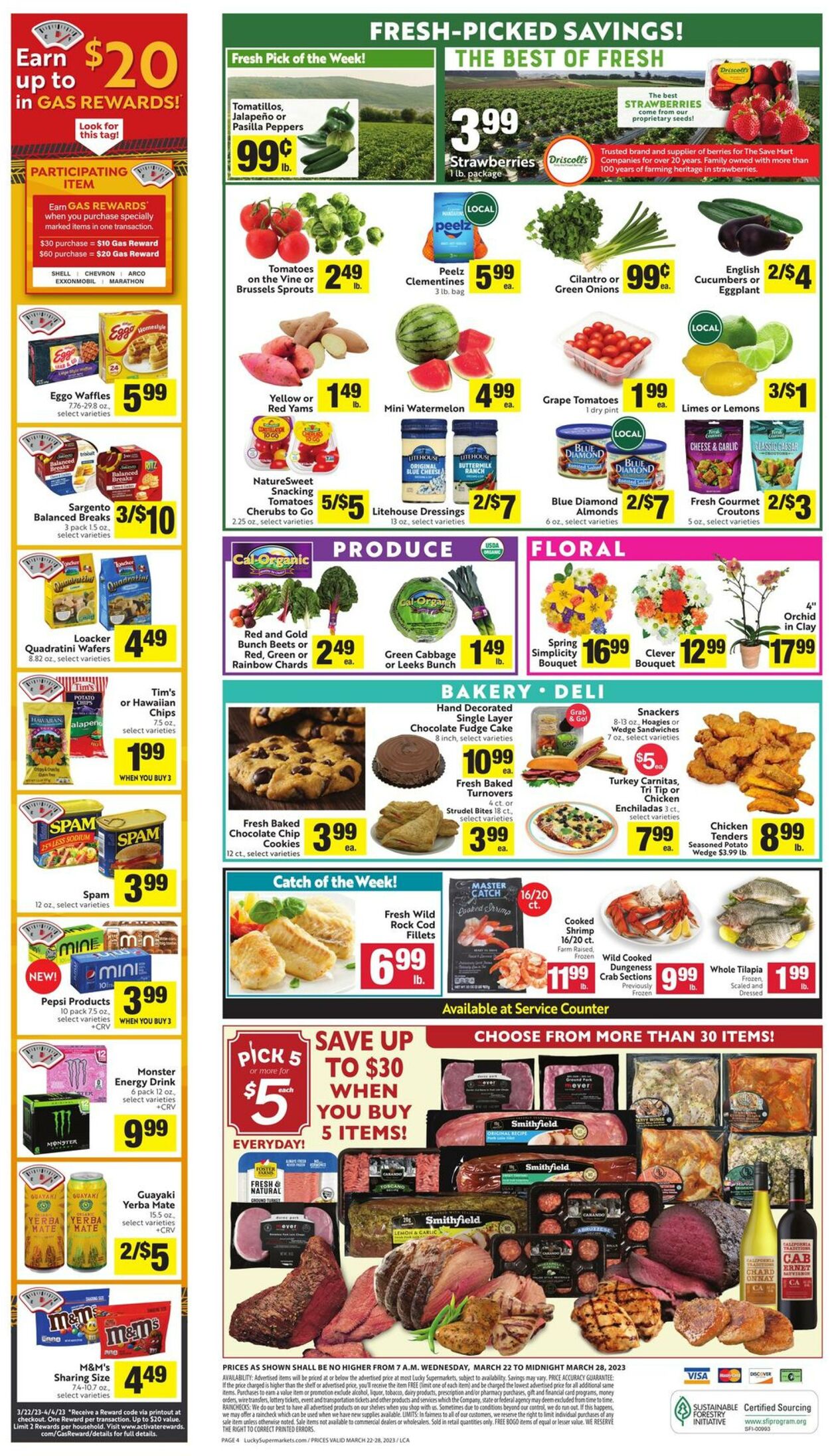 Weekly ad Lucky Supermarkets 03/22/2023 - 03/28/2023
