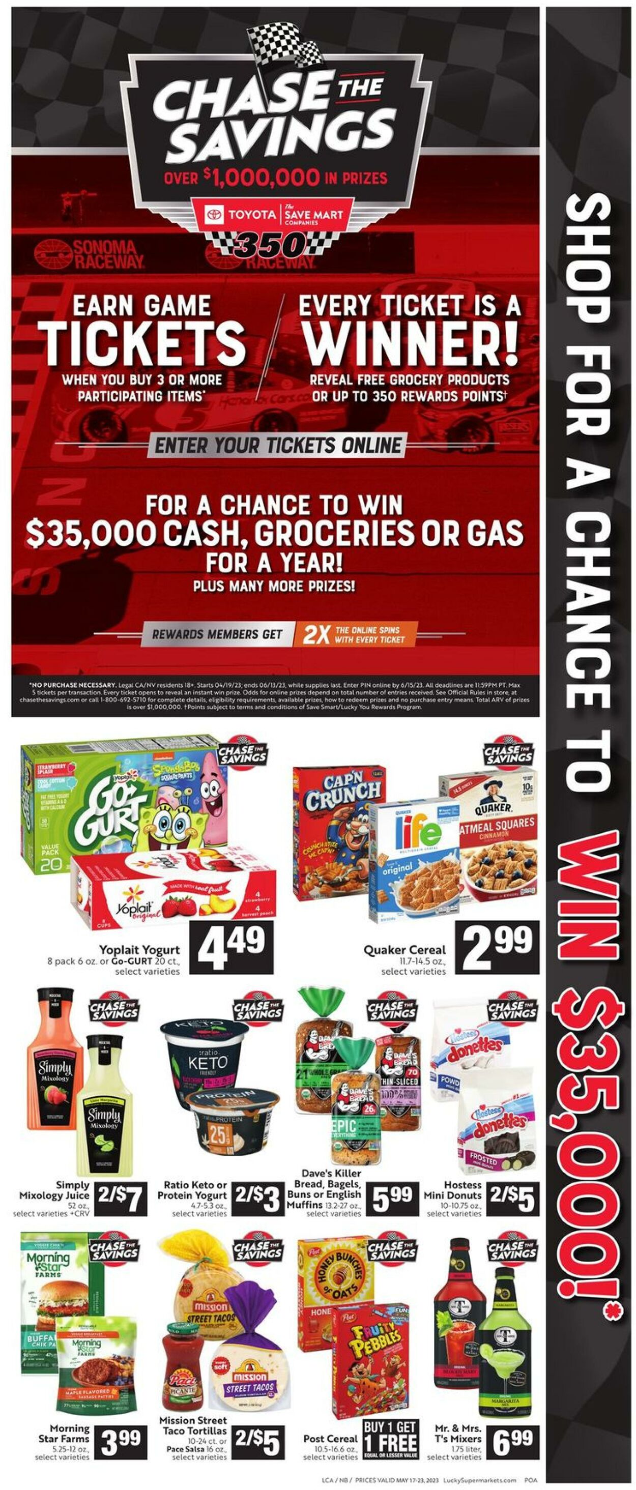 Weekly ad Lucky Supermarkets 05/17/2023 - 05/23/2023