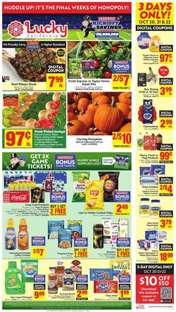 Weekly ad Lucky Supermarkets 10/18/2023 - 10/24/2023