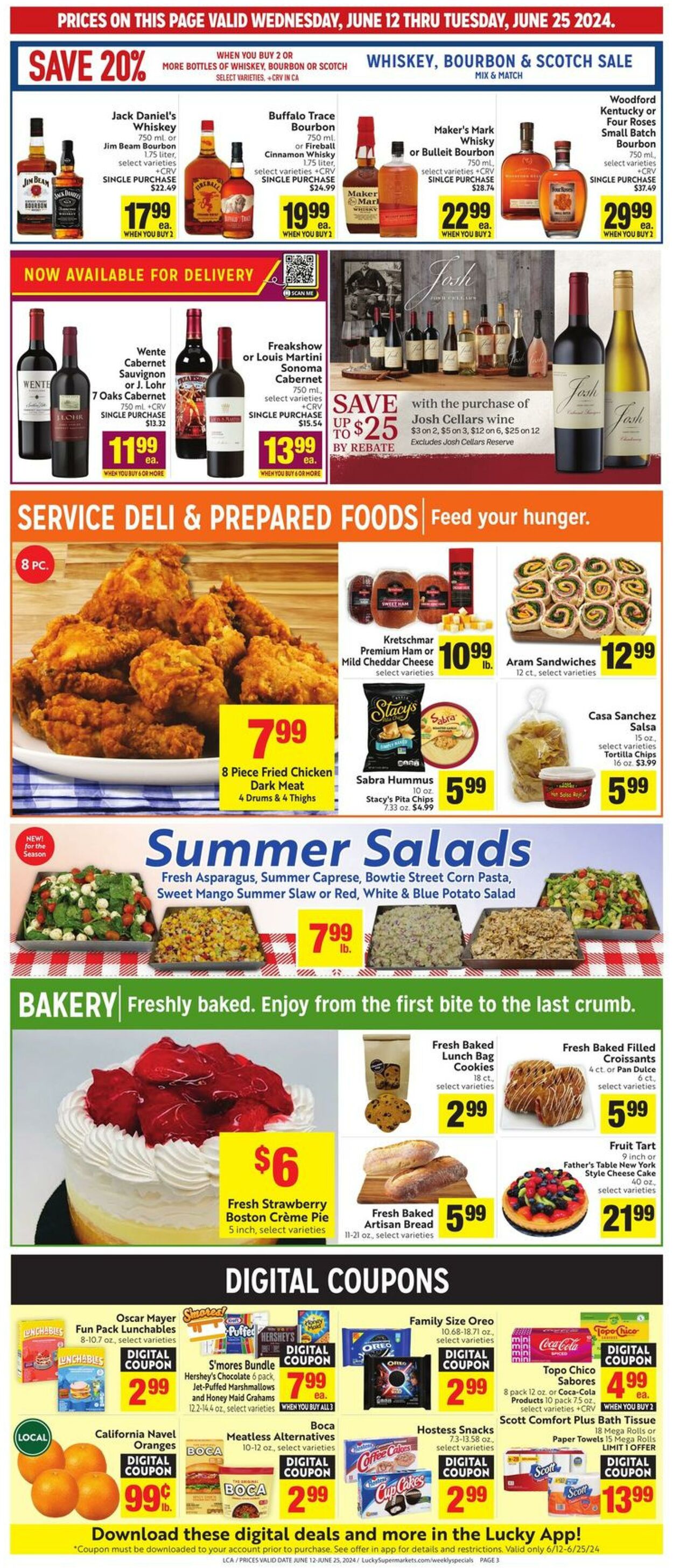 Weekly ad Lucky Supermarkets 06/12/2024 - 06/18/2024