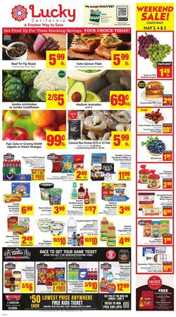 Weekly ad Lucky Supermarkets 05/01/2024 - 05/07/2024