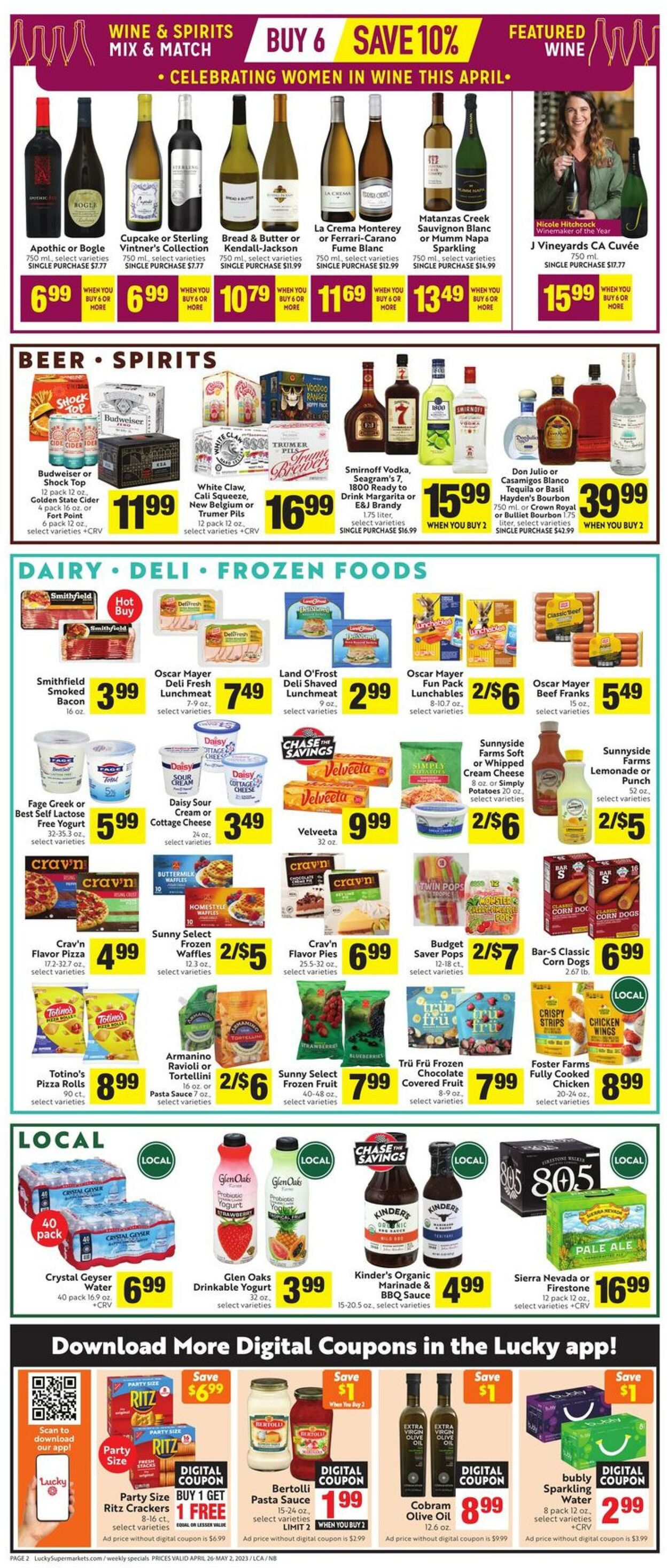 Weekly ad Lucky Supermarkets 04/26/2023 - 05/02/2023