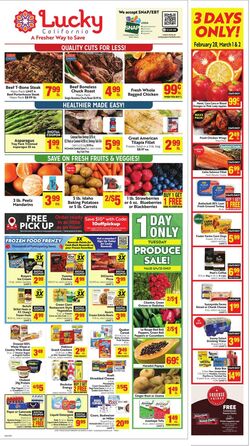 Weekly ad Lucky Supermarkets 09/14/2022 - 09/20/2022