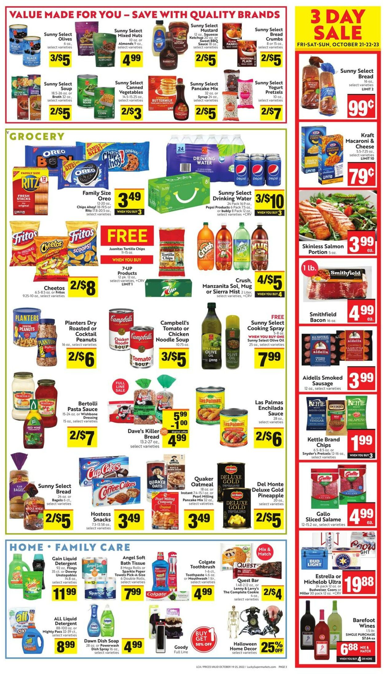 Weekly ad Lucky Supermarkets 10/19/2022 - 10/25/2022