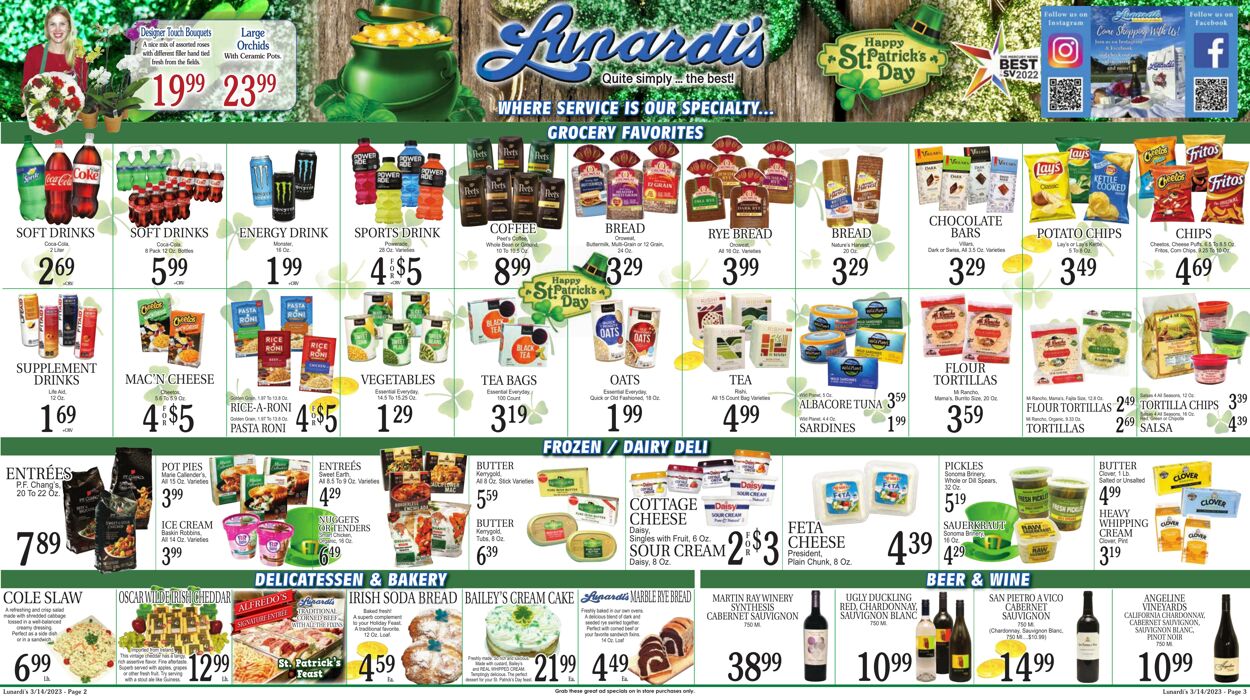 Weekly ad Lunardi's Market 03/14/2023 - 03/20/2023