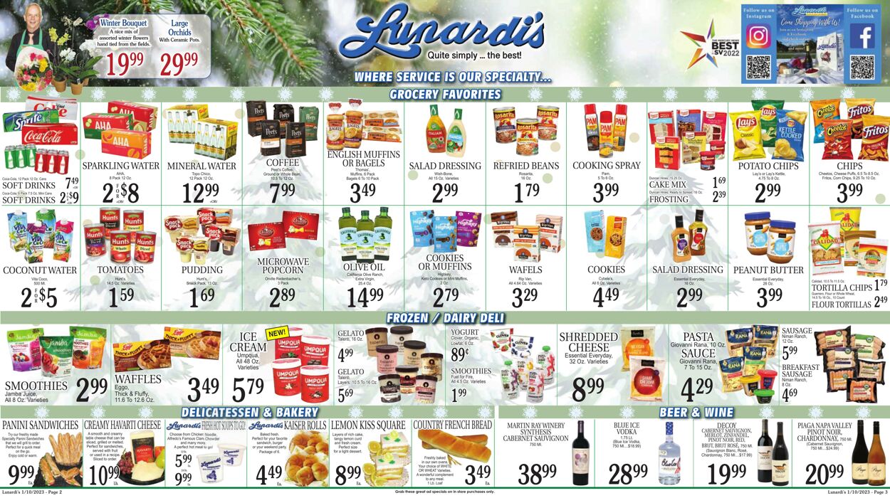 Weekly ad Lunardi's Market 01/10/2023 - 01/16/2023