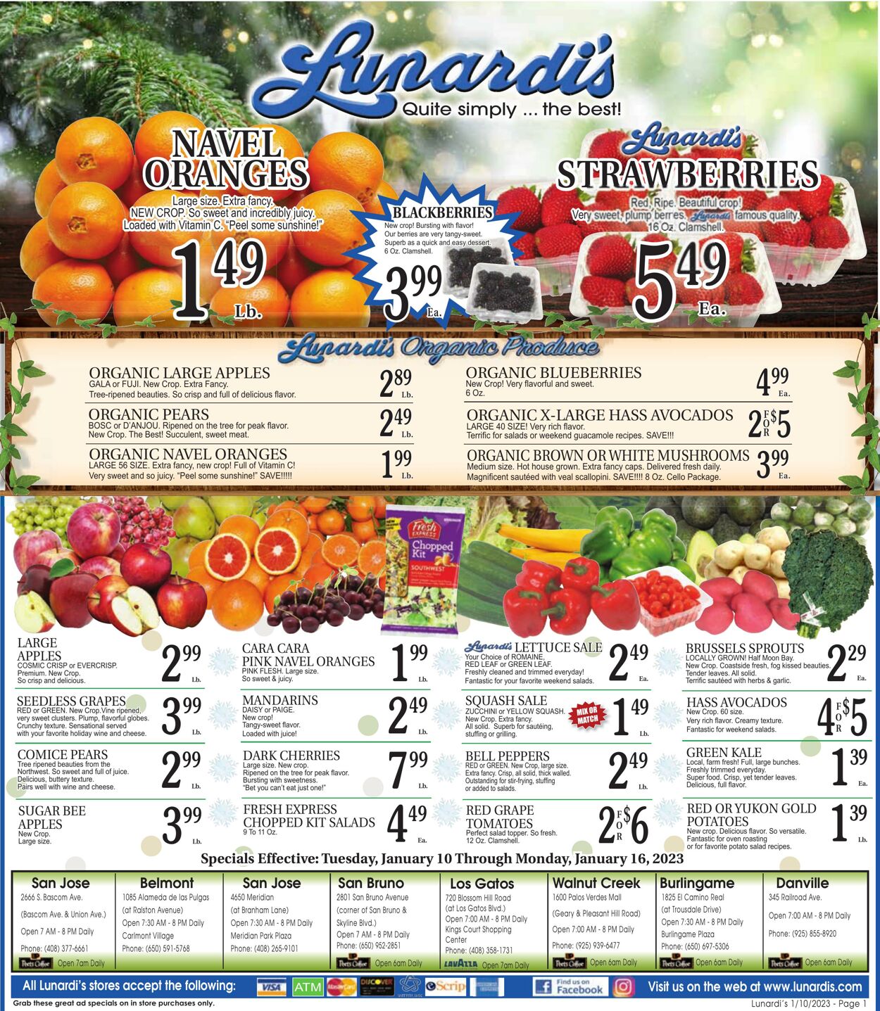 Weekly ad Lunardi's Market 01/10/2023-01/16/2023