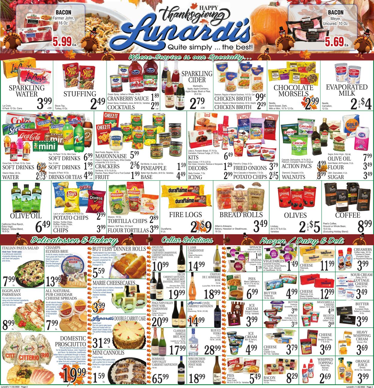 Weekly ad Lunardi's Market 11/22/2022 - 11/28/2022