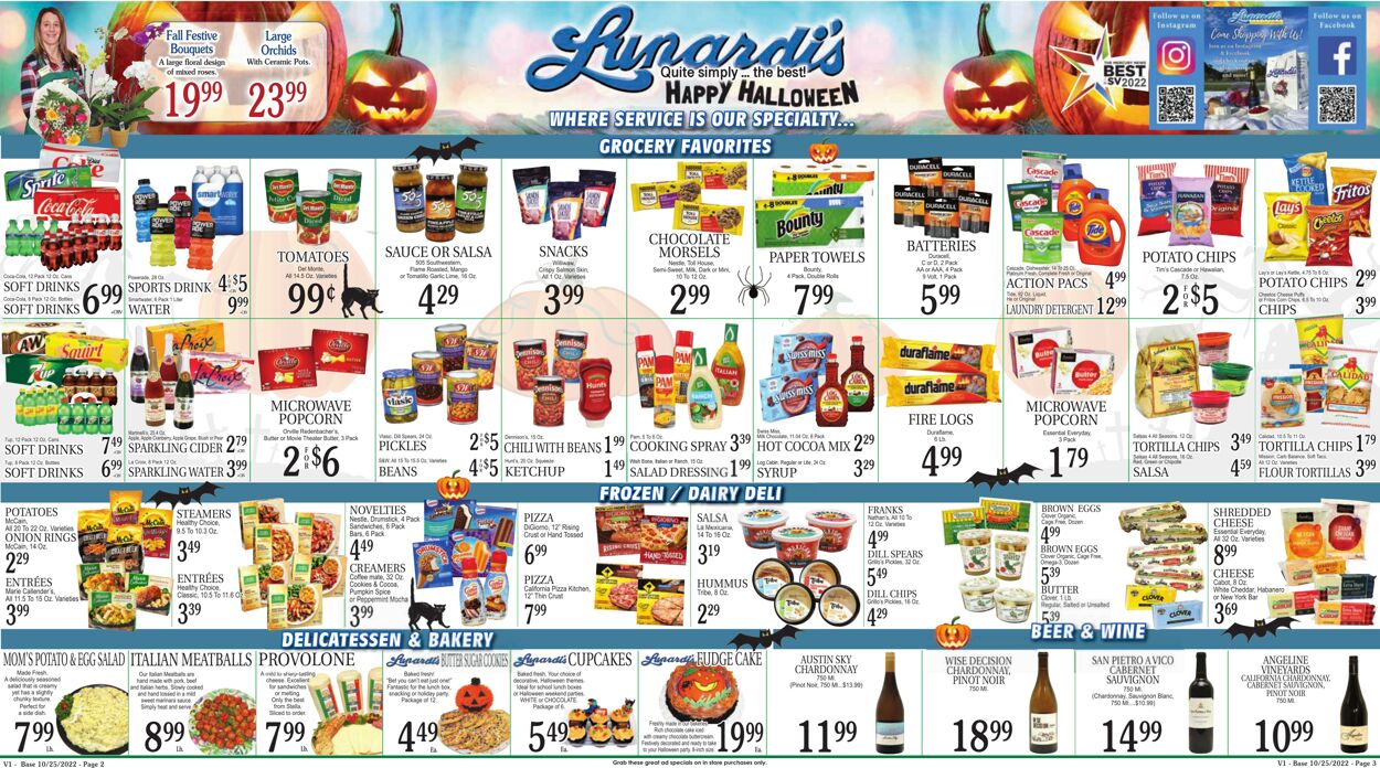 Weekly ad Lunardi's Market 10/25/2022 - 10/31/2022