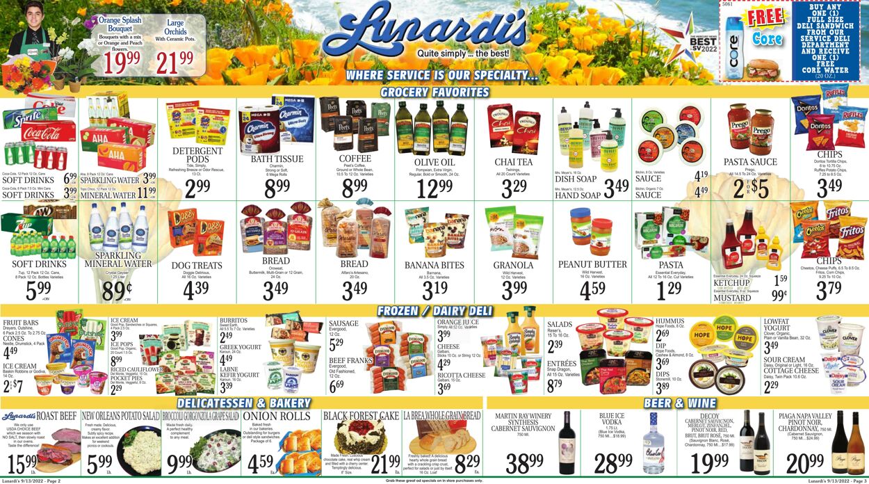 Weekly ad Lunardi's Market 09/13/2022 - 09/19/2022