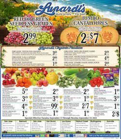 Weekly ad Lunardi's Market 09/13/2022-09/19/2022